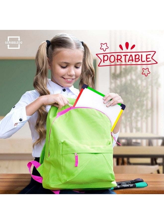 Scribbledo Magnetic Dry Erase Board For Kids Whiteboard 9”X12” Includes White Board For Kids Writing Learning & Drawing Art Educational Kids Toy - Image 5