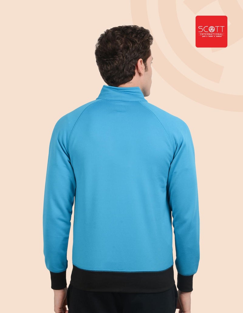 Scott International Jackets for Men | Winter wear | Men's Polyester Full Sleeve Zip with Pocket | Men Jackets | Winter Standard length Jackets - Image 3