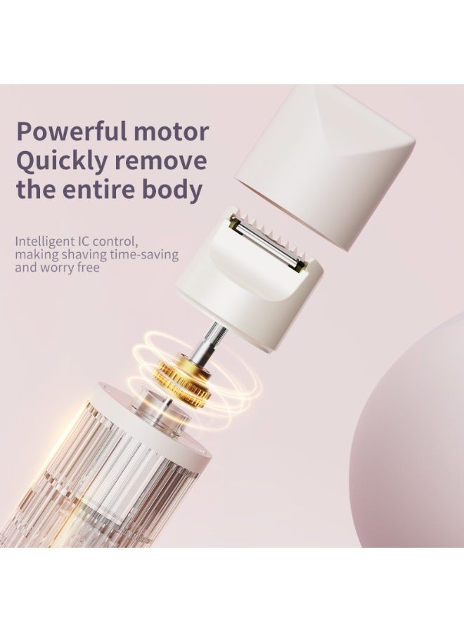 Portable Gradient Electric Trimmer, Unisex Hair Removal & Shaving Device, Full - Body Use - Image 3