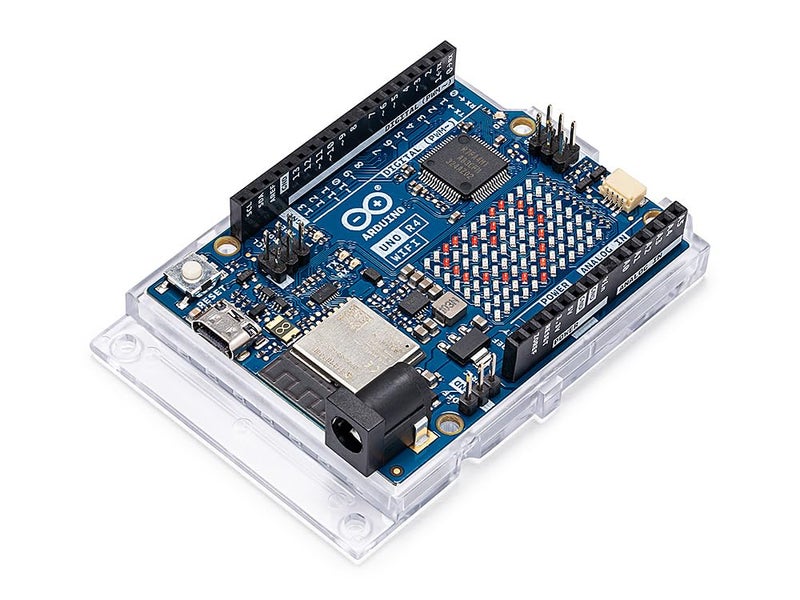 Arduino UNO R4 WiFi ABX00087 Renesas RA4M1 ESP32S3 WiFi Bluetooth USBC CAN 12bit DAC OP AMP Qwiic Connector 12x8 LED Matrix for Advanced IoT Embedded Projects - Image 2