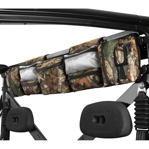 Classic Accessories QuadGear UTV Roll Cage Organizer, Large, Camo - Image 1