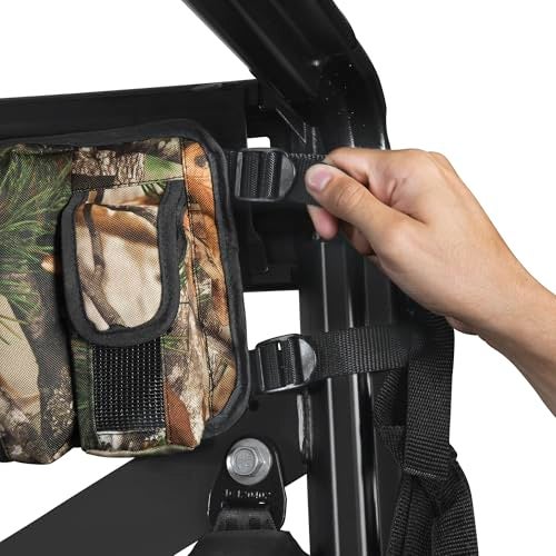 Classic Accessories QuadGear UTV Roll Cage Organizer, Large, Camo - Image 5