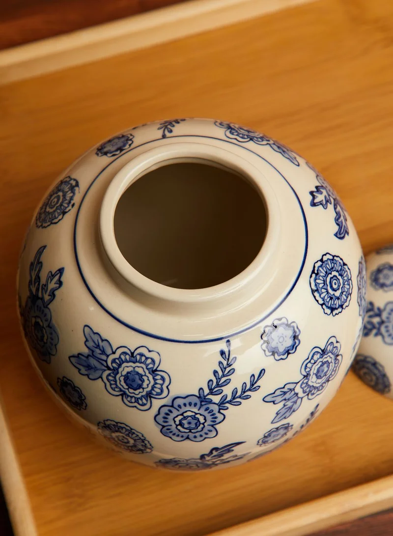 Sass & Belle Blue Willow Ginger Jar