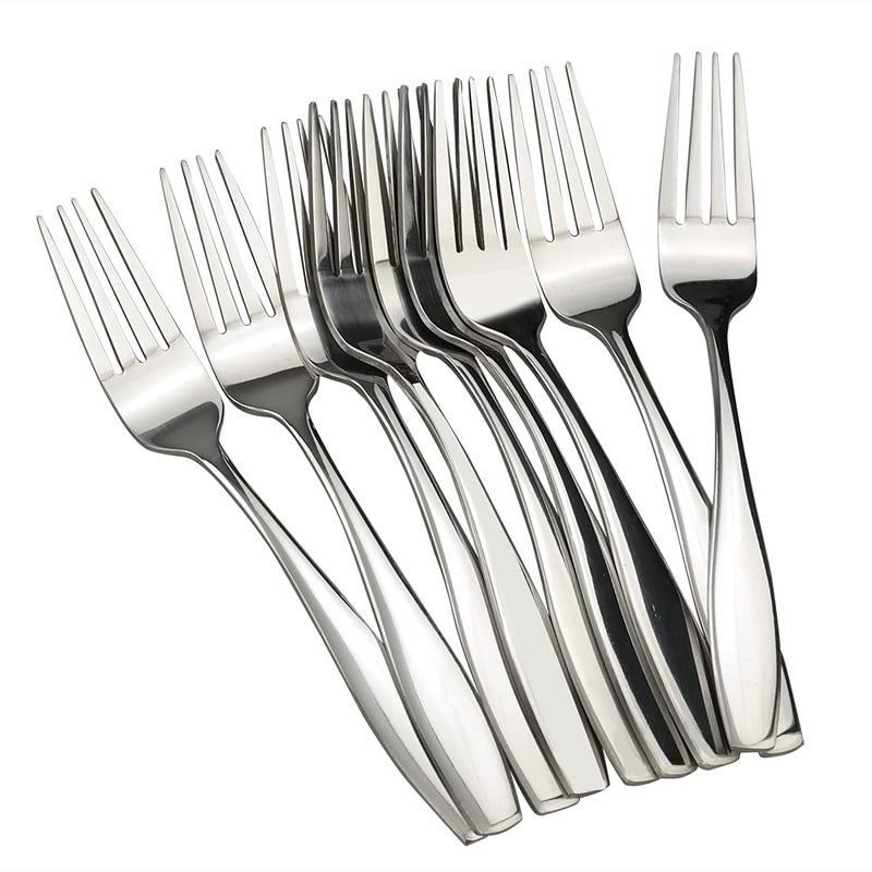 Ggbin Stainless Steel Dessert Fork 12 Pieces Small Salad Forks