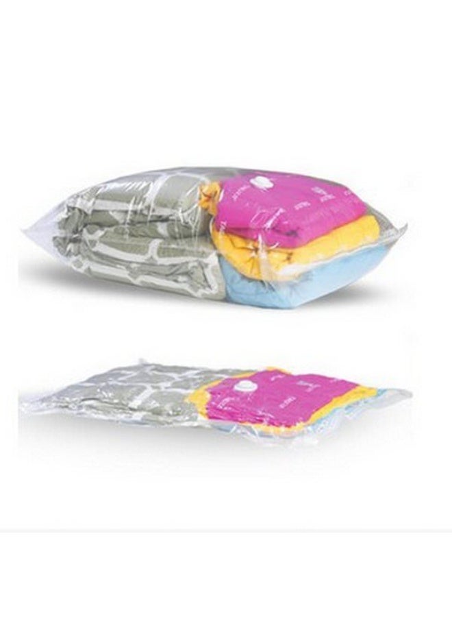Vacuum Storage (Pack Of  2) Large Bag, 80X110CM Space Saver Reusable Sealer Storage Bags for clothes organizing - Image 4