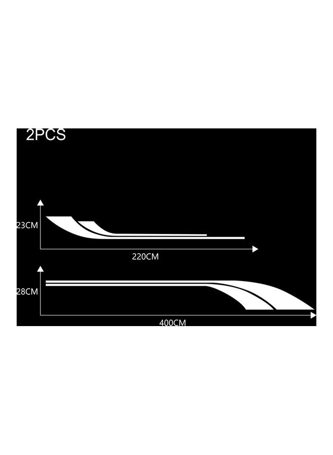 NIBEMINENT Self-Adhesive Side Truck Graphics Decals for Camper Caravan RV Trailer - Image 3