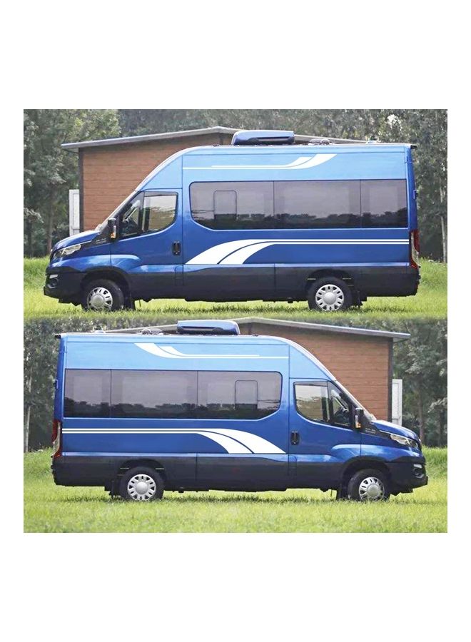 NIBEMINENT Self-Adhesive Side Truck Graphics Decals for Camper Caravan RV Trailer - Image 4