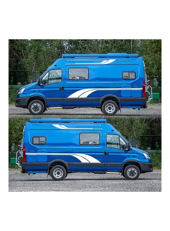 NIBEMINENT Self-Adhesive Side Truck Graphics Decals for Camper Caravan RV Trailer - Image 5