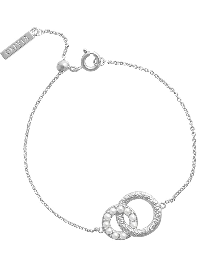 OLIVIA BURTON Classics Pearls Women's Chain Bracelets Objcob99 - Image 1