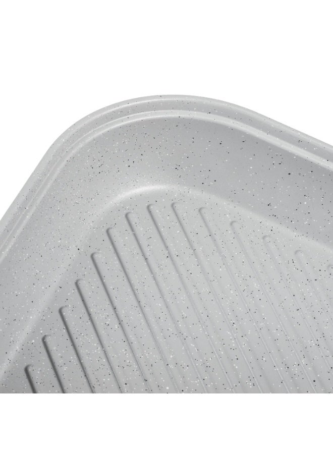 Lahoya Granite Grill Pan Beige 28 cm – Professional Grilling with Amazing Flavor! 🍖✨ - Image 4