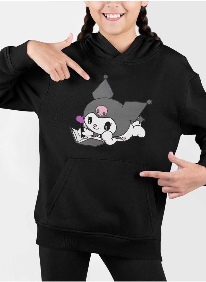 ZOOM Cute Kuromi Face Design with Hoodie 