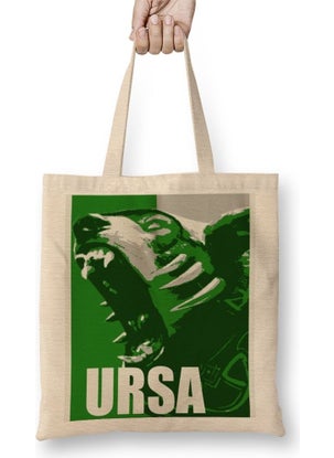 Baskı Dükkanı Print Shop Dota 2 Ursa Tote Bag Long Handle 