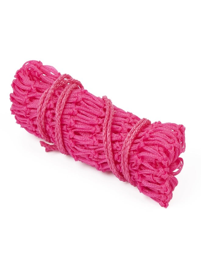 Shires 50" Premium Poly Cord 2" Hole Hay Net,Pink - Image 1