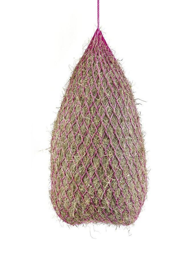 Shires 50" Premium Poly Cord 2" Hole Hay Net,Pink - Image 3