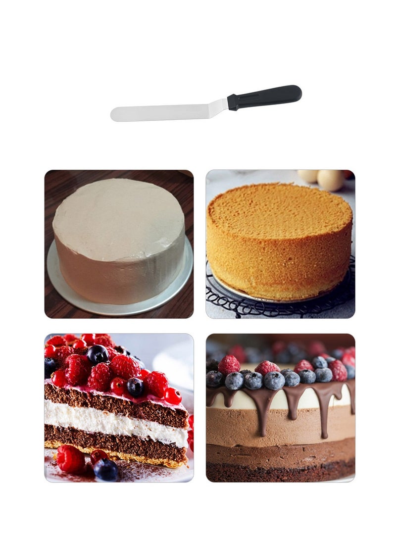 Stainless Steel Cake Icing Spatula Cake Decorating Frosting Offset Spatula, 8 Inch  - Image 4