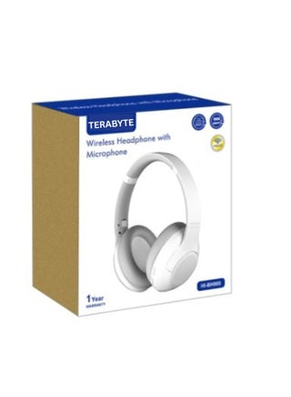 Wireless Headphone with Microphone White - pzsku/Z877E6679D7BF40B2216AZ/45/1749973923/b1c878ae-7fc8-4b54-958a-efcd37a28064