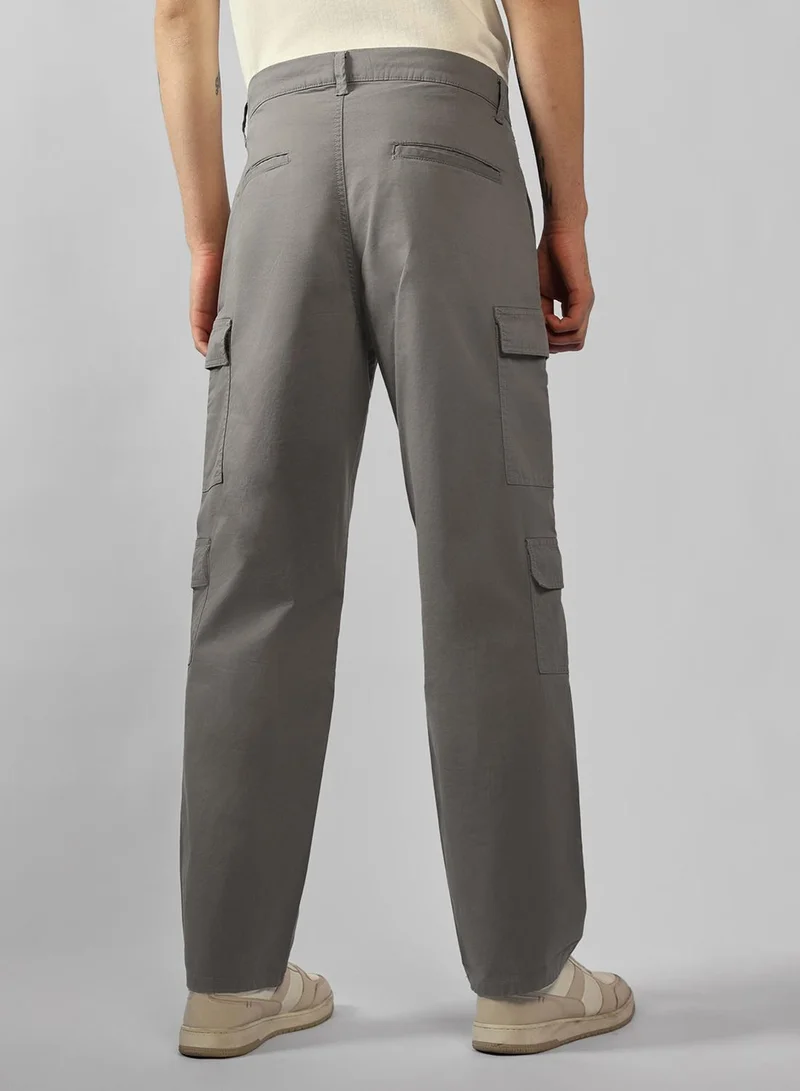 Dennis Lingo Light Grey Pants For Men