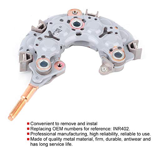 KIMISS Alternator Repair Kit, Metal Alternator Rectifier Regulator AS-PL ARC6012 INR402 OEM Replacement - Image 2