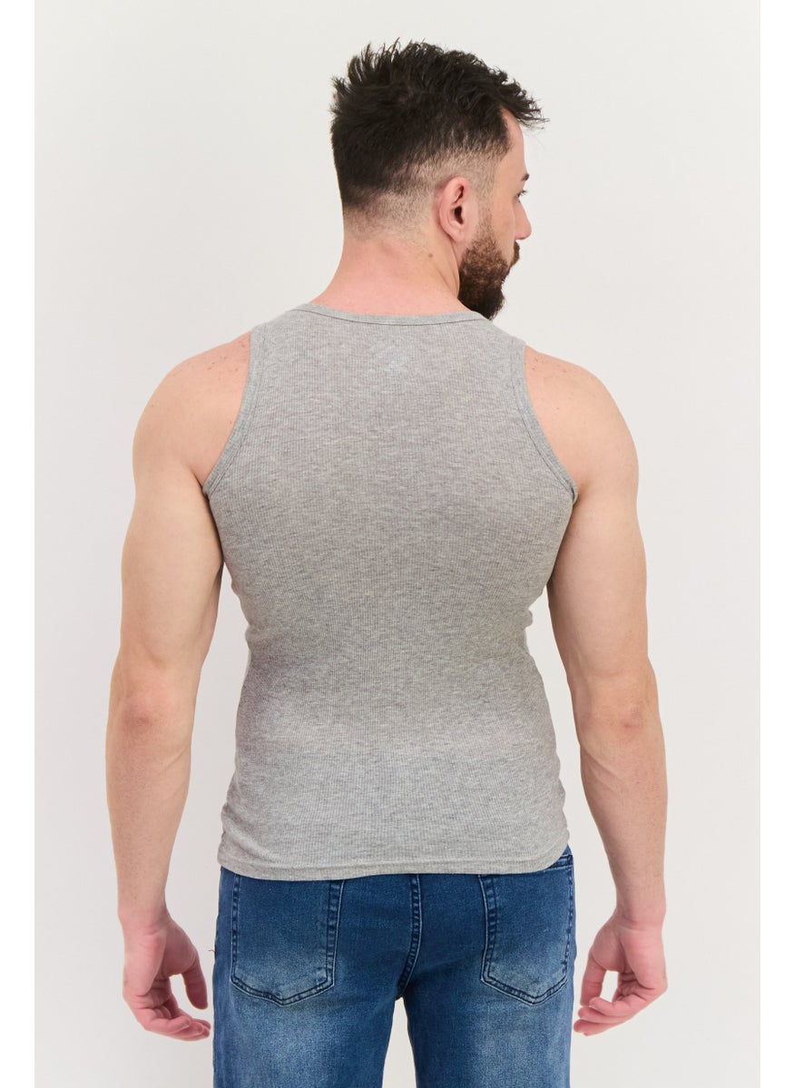 Men 5 Pieces Round Neck Solid Sleeveless Vest, White - pzsku/Z877E7CEB06691C70D8E5Z/45/_/1737641915/fc74a4f6-2ebf-4b92-9ecc-a4dc5de7a4b0