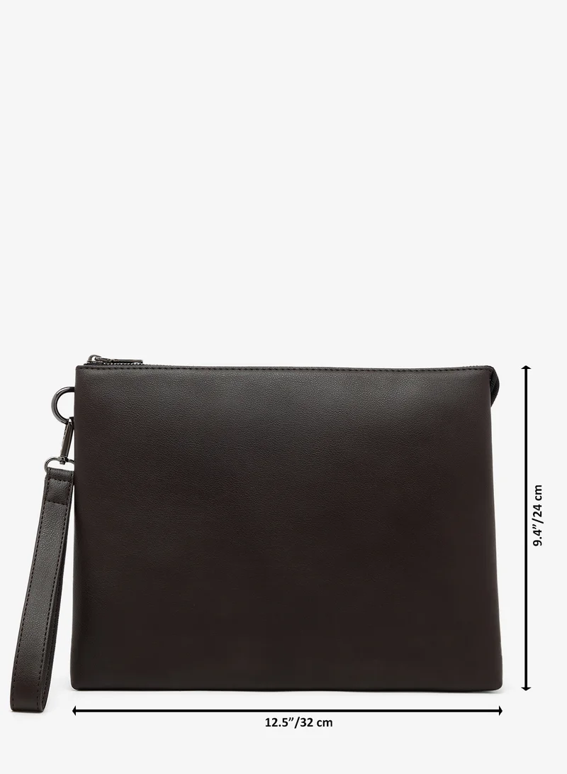 Robert Wood  zip detail toiletry bag for Men | Best Price UAE