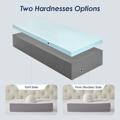 Kehangte Cooling Cube Pillow for Side Sleepers, Square Memory Foam Side Sleeper Pillow Firm Soft Double-Sided Supportive, Support Head Neck Shoulder for Pain Relief Cervical Pillow, 24"x12"x6" - Image 4