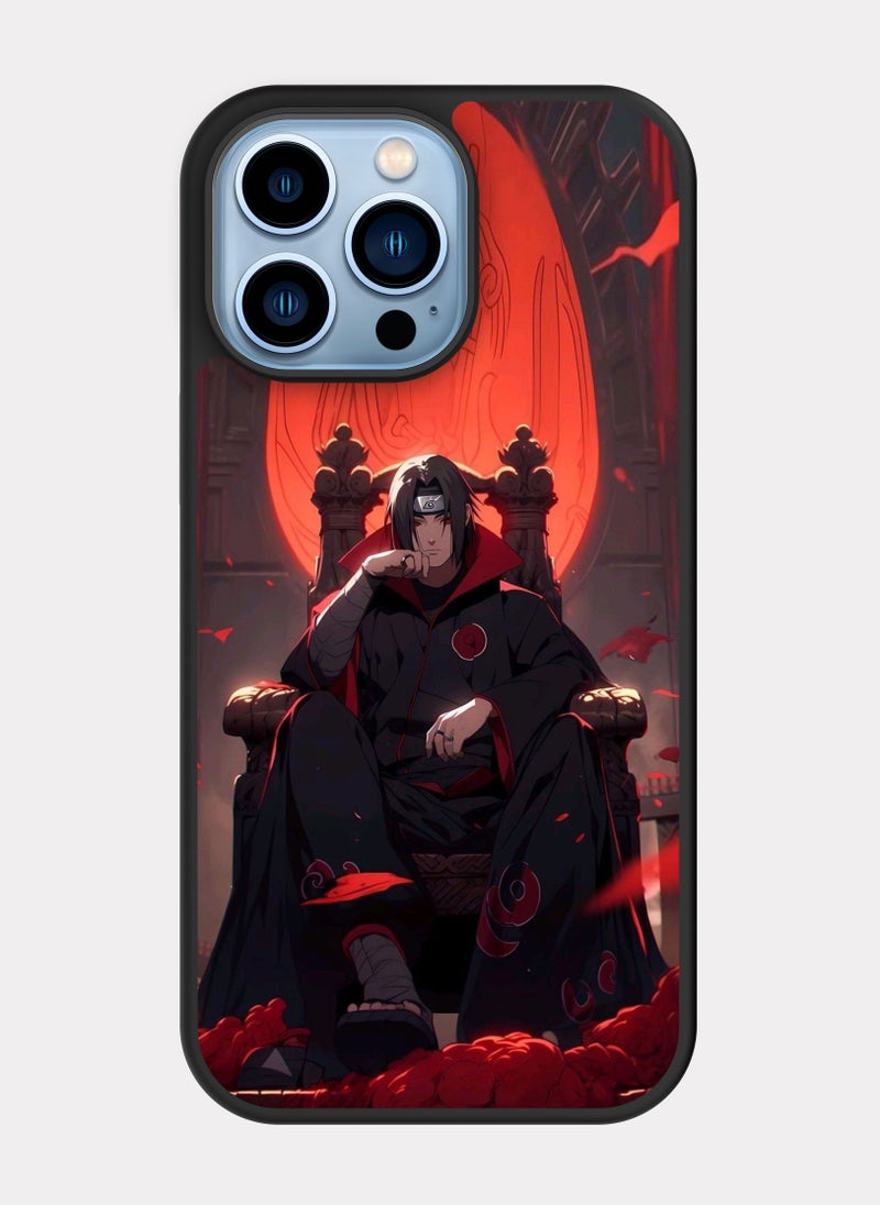 PXLAAT iPhone 13 Pro Max case cover Itachi Uchiha Naruto  - Image 1