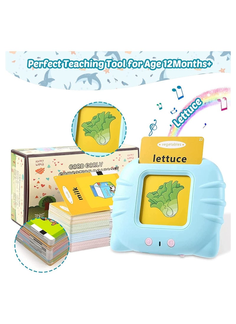 ELTRAZONE - Educational Toys for 2 3 4 5 Years Old Boys Girls, 112 Talking Baby Flash Cards, Preschool Learning Toys for Kids, Flash Cards for Toddlers 2-4 Years Old, Birthday Gift for Boys Girls - Image 1