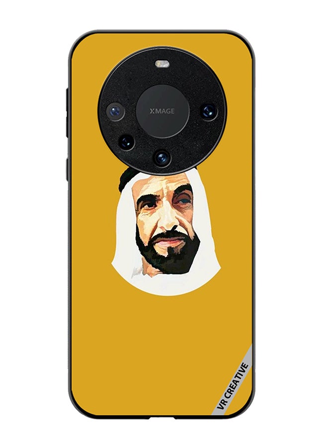 VR CREATIVE Protective Case Cover For Huawei Mate 60 Pro Plus Sheikh Zayed Bin Sultan Al Nahyan Design Multicolour - Image 1