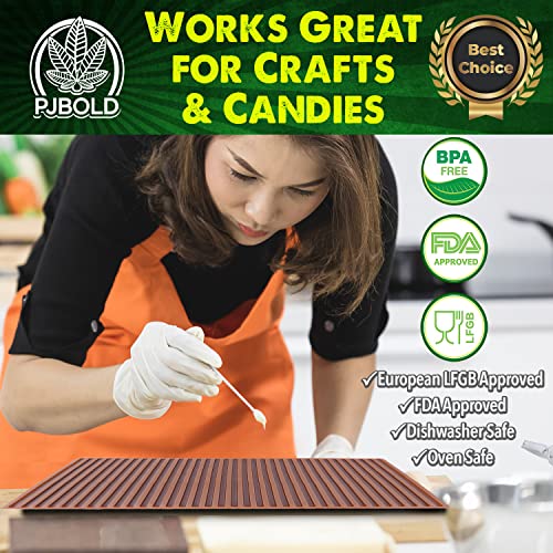 PJ Bold Gummy Candy Rope Mold - 1/3 Sheet Size - Image 4