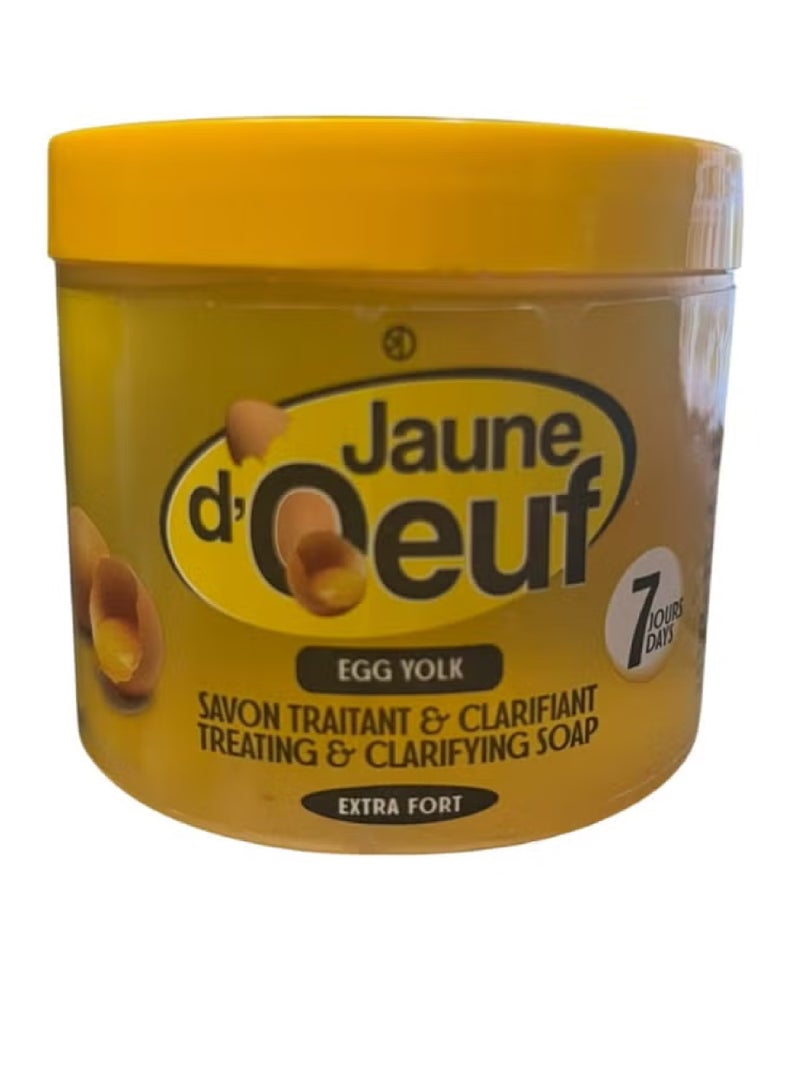 Jaune D’Oeuf Egg Yolk Savon Traitant Clarifiant Treating Clarifying Soap 300g