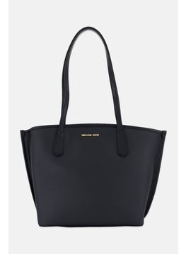 Michael Kors Women Brand Logo Tote Bag 26 H x 40 L x 13 W cm, Black  - Image 1