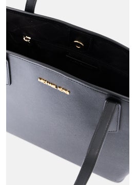 Michael Kors Women Brand Logo Tote Bag 26 H x 40 L x 13 W cm, Black  - Image 4