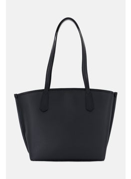 Michael Kors Women Brand Logo Tote Bag 26 H x 40 L x 13 W cm, Black  - Image 3