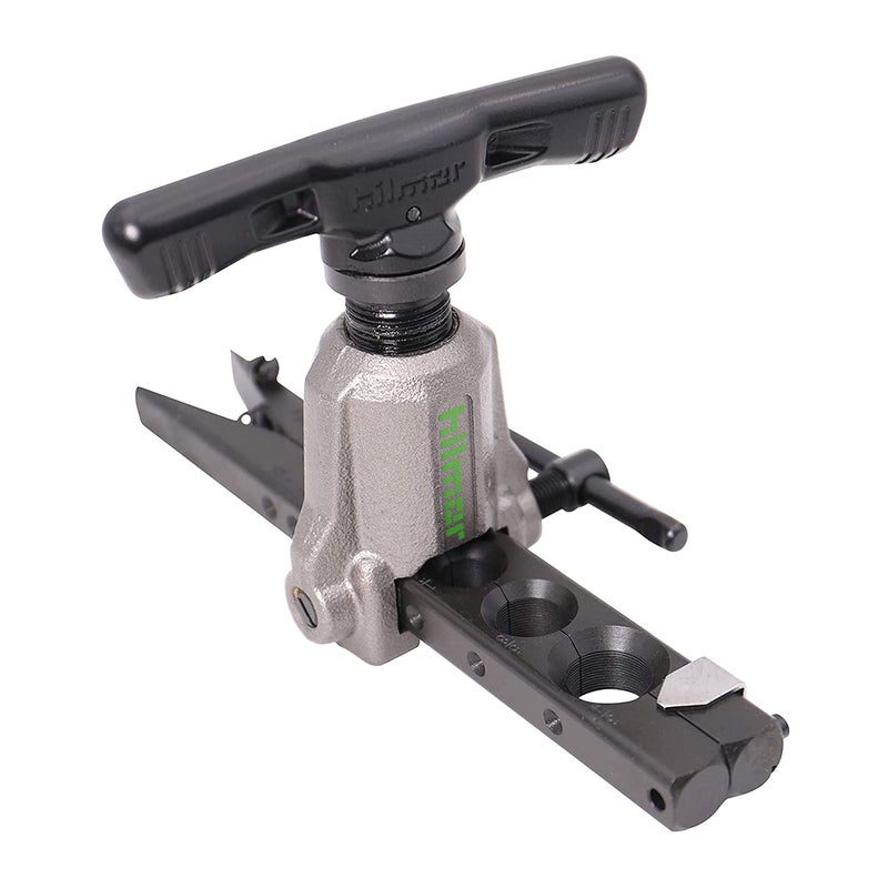 Hilmor 1838952 Orbital Flare 316 34 HVAC and Refrigeration Flaring Tool for Copper Aluminum Steel and Brass GrayBlack