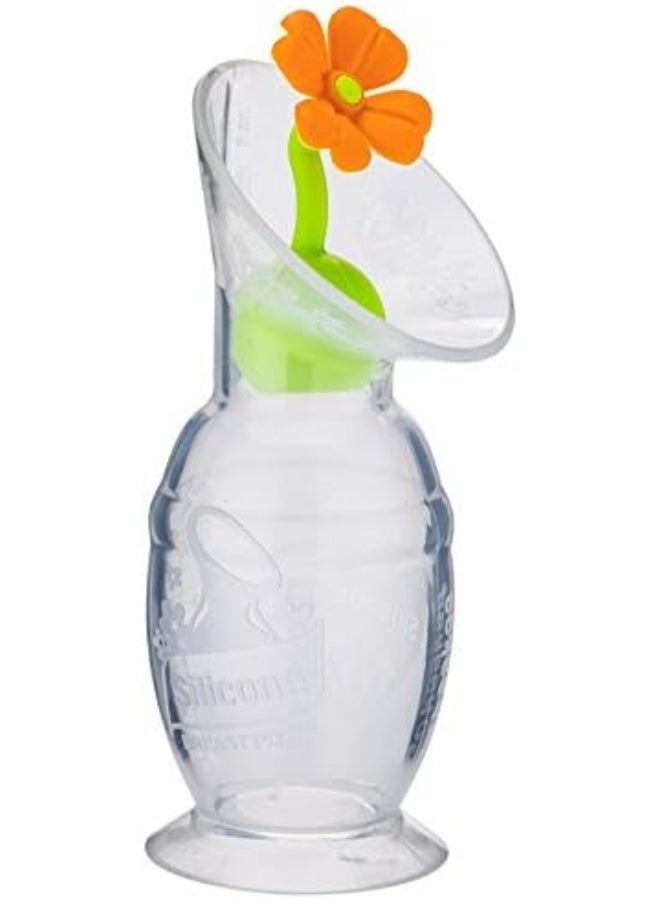 Haakaa Silicone Breast Pump Stopper 1 pk (Orange) - Image 3