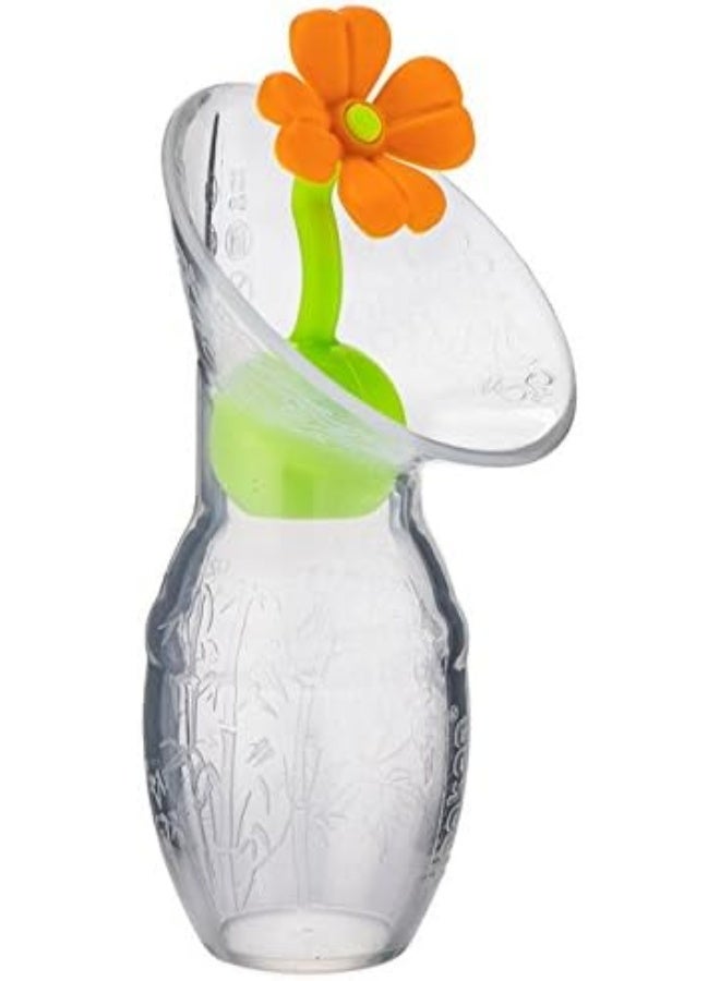Haakaa Silicone Breast Pump Stopper 1 pk (Orange) - Image 2