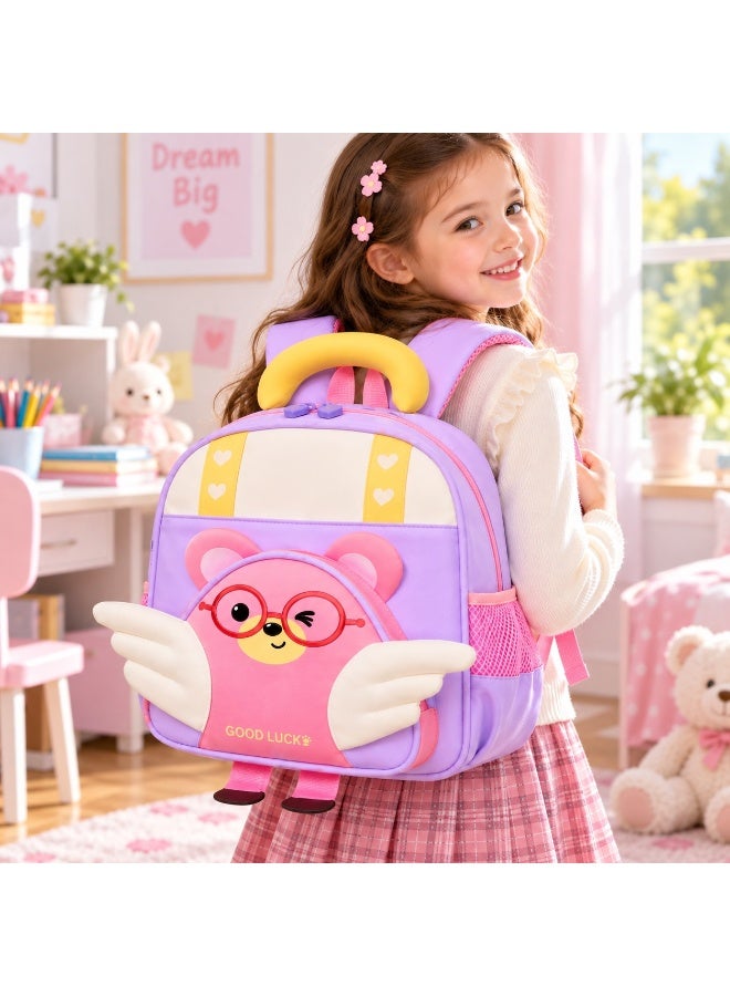 Kidzilla Roomy Waterproof Kids School Bag, 33x25x12cm Backpack, Available in 3 Colour Options (Design A) - Image 2