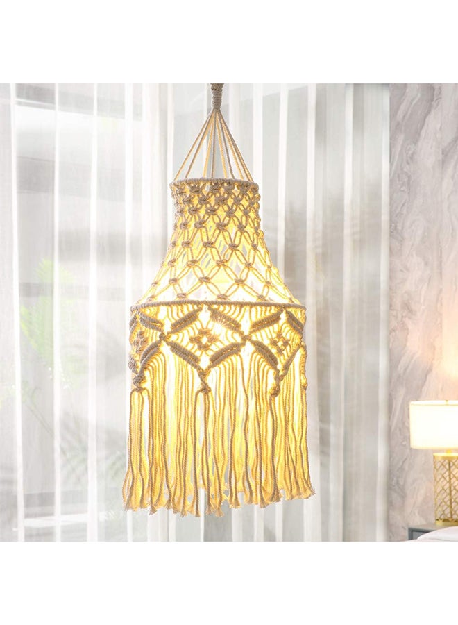 Antikiano Handmade Wall Tapestry Lampshade Macrame Boho Decor - Image 1