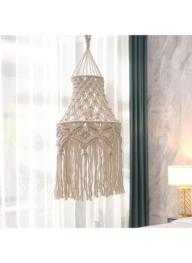 Antikiano Handmade Wall Tapestry Lampshade Macrame Boho Decor - Image 2