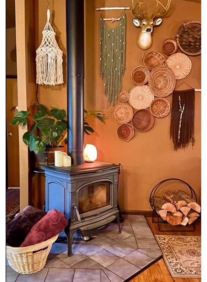 Antikiano Handmade Wall Tapestry Lampshade Macrame Boho Decor - Image 4