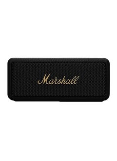 Marshall Emberton II Portable Bluetooth Speaker - Black and Brass  - Image 1