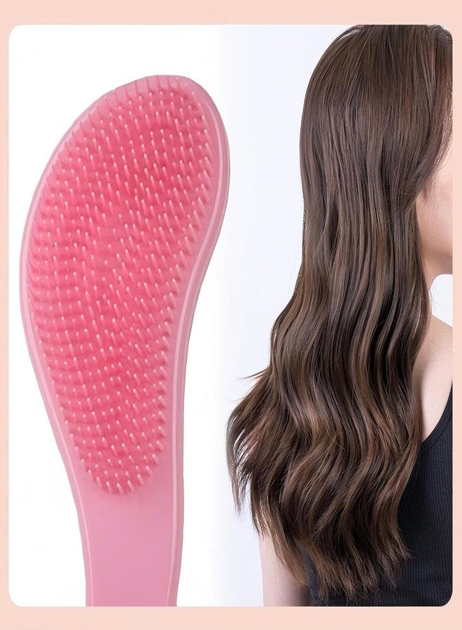SSydl Detangler Hair Brush for women for Wavy Straight Soft Bristles, Glide Through Tangles For All Hair Types, Wet and Dry Hair Care - Travel-Friendly - Image 2