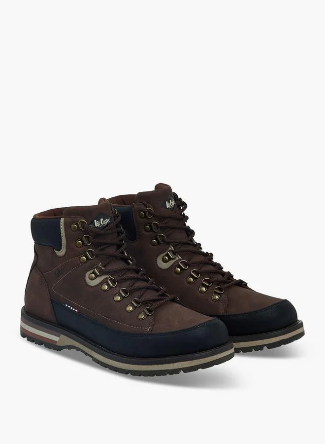 Lee Cooper Men Lace-Up Ankle Boots