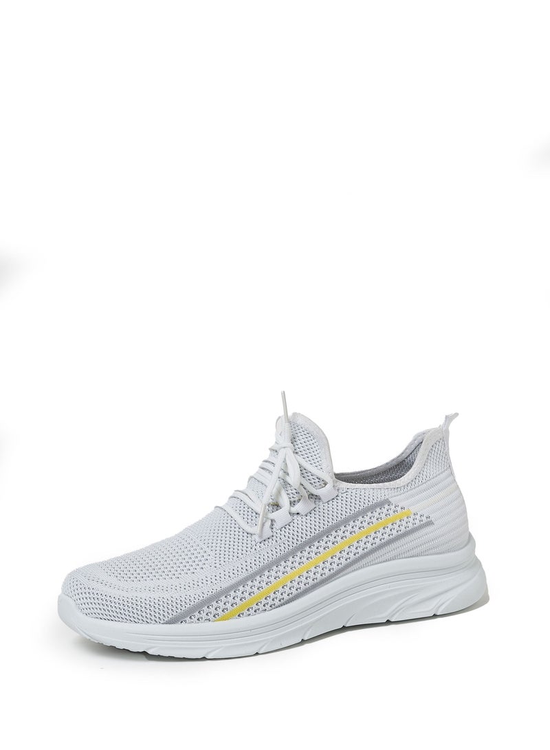 Cobblerz Cobblerz Men's Lace-up Low Top Sneakers WHITE  - Image 1