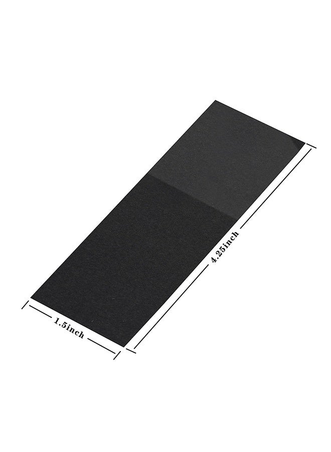 Peachjoy Napkin Bands,Paper Napkin Rings Self Adhesive,Silverware Wraps Bands (Black - 500pcs) - Image 2