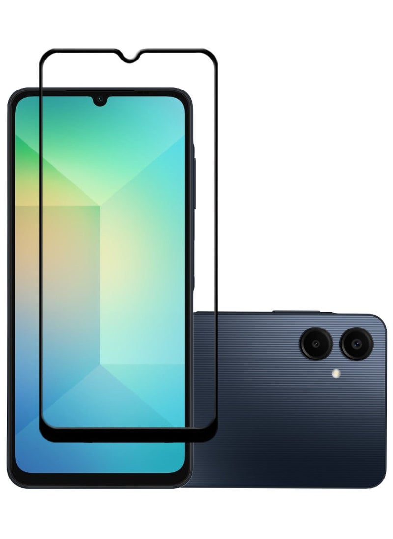 ACLIX Antistatic ESD Dustproof Premium Quality High Definition Tempered Glass Screen Protector Designed For Samsung Galaxy A06 - Image 1
