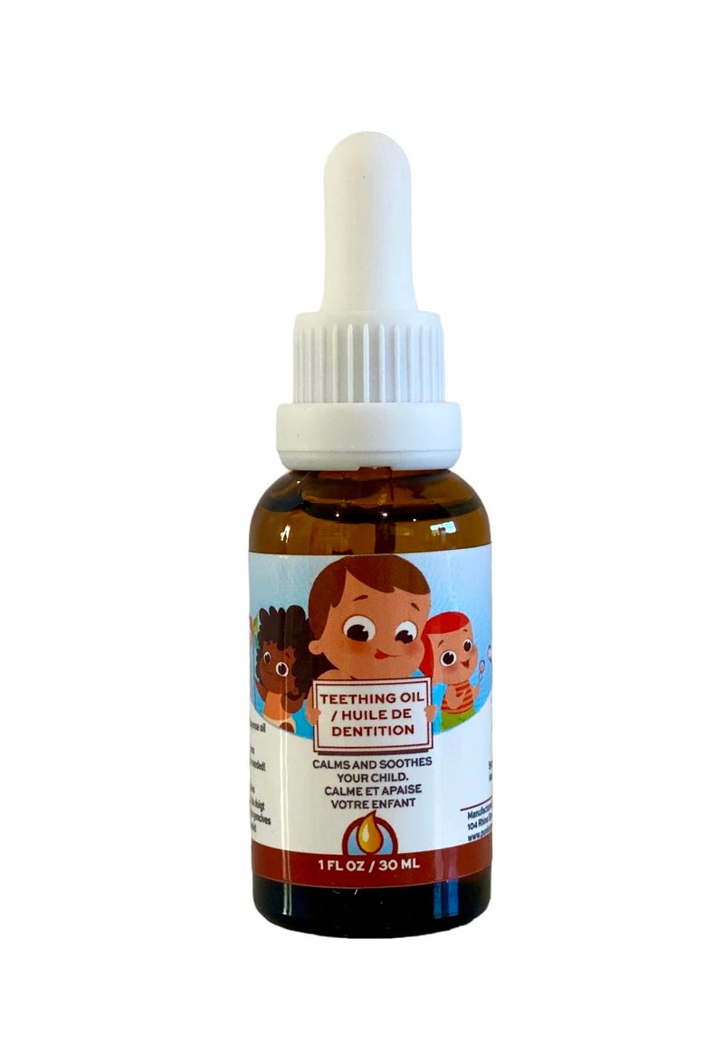 Punkin Butt Teething Oil - 1 oz - 100% Natural, for Babies - Proprietary Blend Includes Chamomile, Sunflower, Peppermint, and Clove - Baby Teething Relief with No Added Chemicals - Image 1