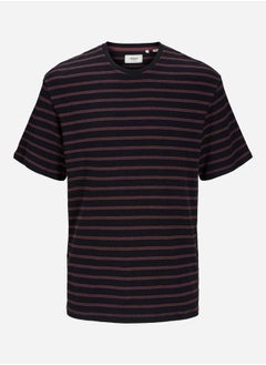 Striped Crew Neck T-Shirt - pzsku/Z877F932DEA972524041BZ/45/_/1728492545/b979de51-a22b-46ba-a4c2-3f57c877a4d9