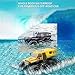 GoolRC Amphibious Remote Control Car 8WD RC Cars 24GHz Remote Control Boat Waterproof Off Road RC Monster Truck All Terrains Electric Armored Vehicle Crawler for Adults Black - Image 4