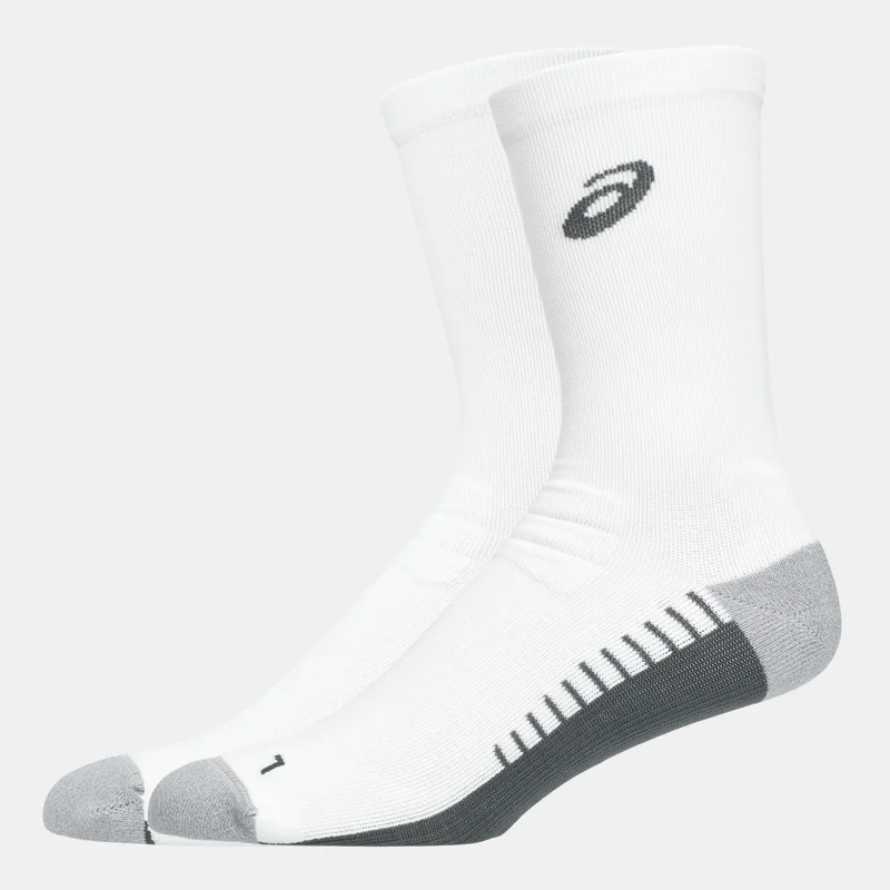 Asics White Performance Run Crew Socks  | Best Price UAE